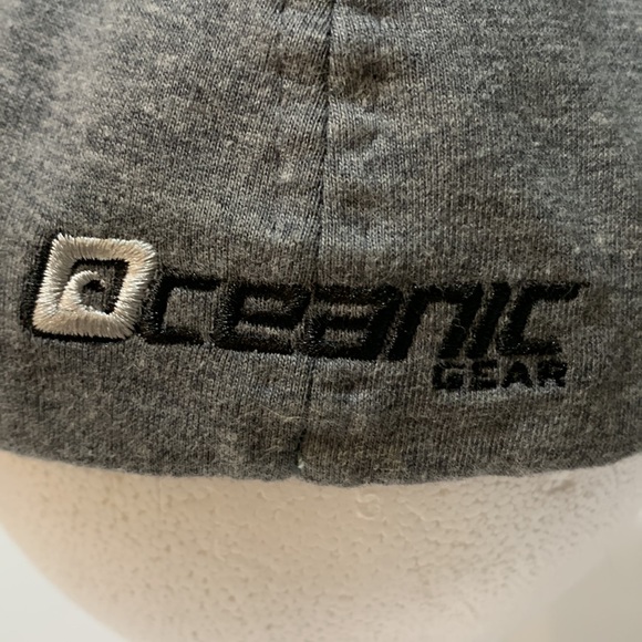 Oceanic gear gray baseball hat cap one size fits all fishing - Picture 7 of 10